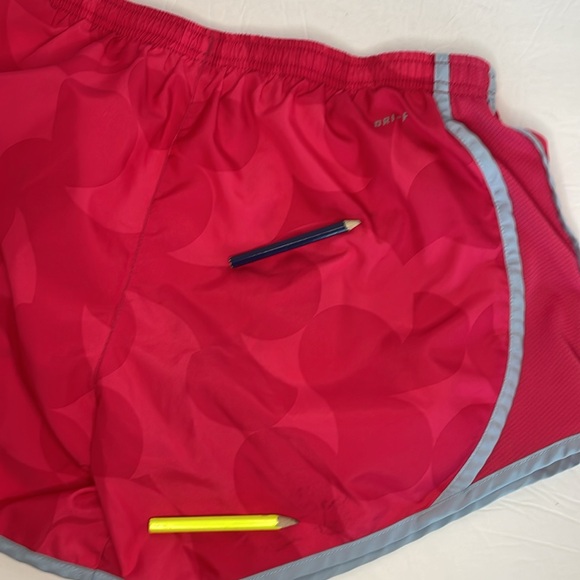 Nike pink & grey dri fit athletic shorts girls size XL - Picture 11 of 16